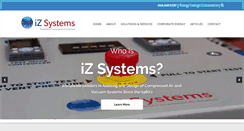 Desktop Screenshot of izsystems.com